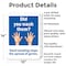 Signmission Did You Wash Them, 10 in W x Rectangle, Aluminum OS-2PACK-NS-A-1014-25571 - alternate 7